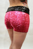 Long Sequins Hot Pant