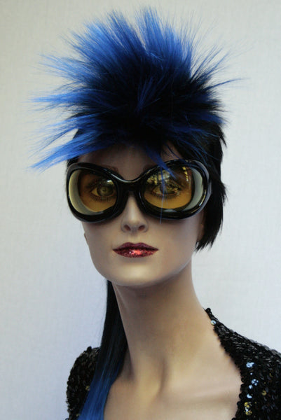 Black with Yellow Lens.